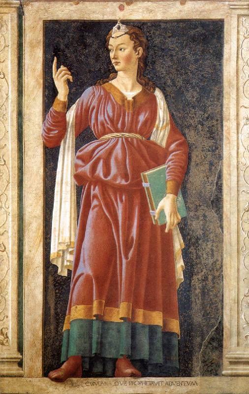 Andrea del Castagno The Cumean Sibyl